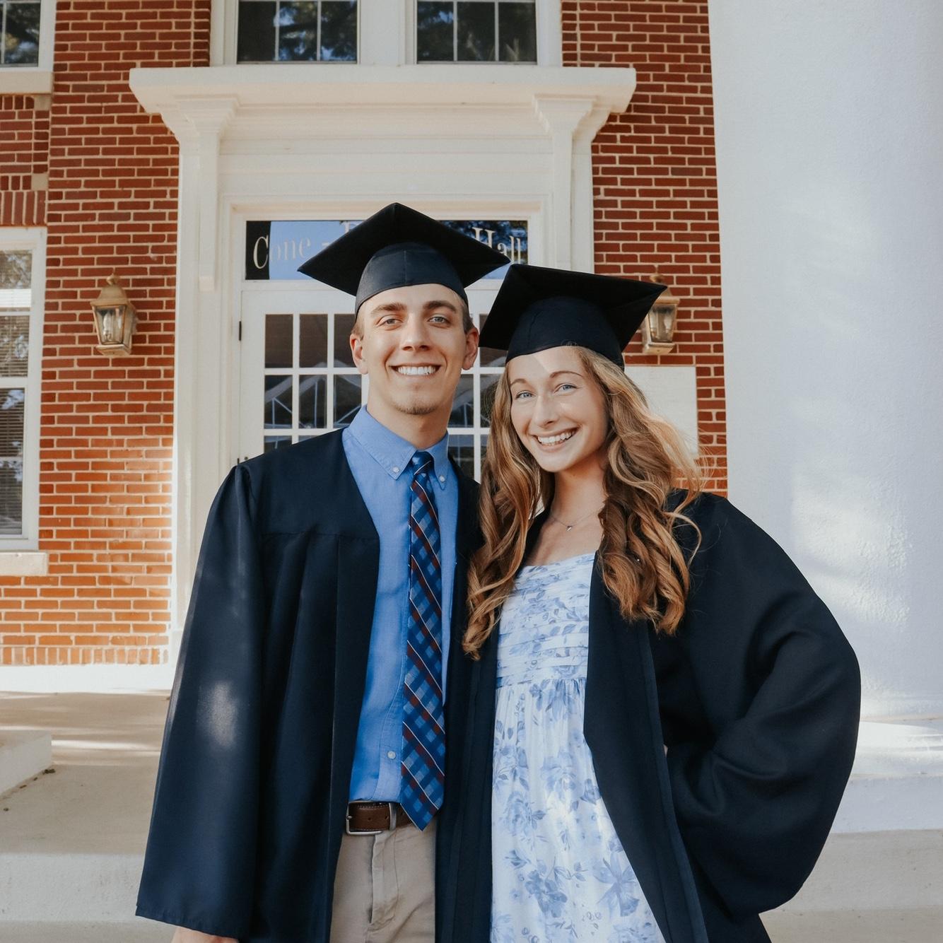 Fun Fact: We started dating 2 days before Chad’s high school graduation, and we got engaged 2 days before our college graduation!