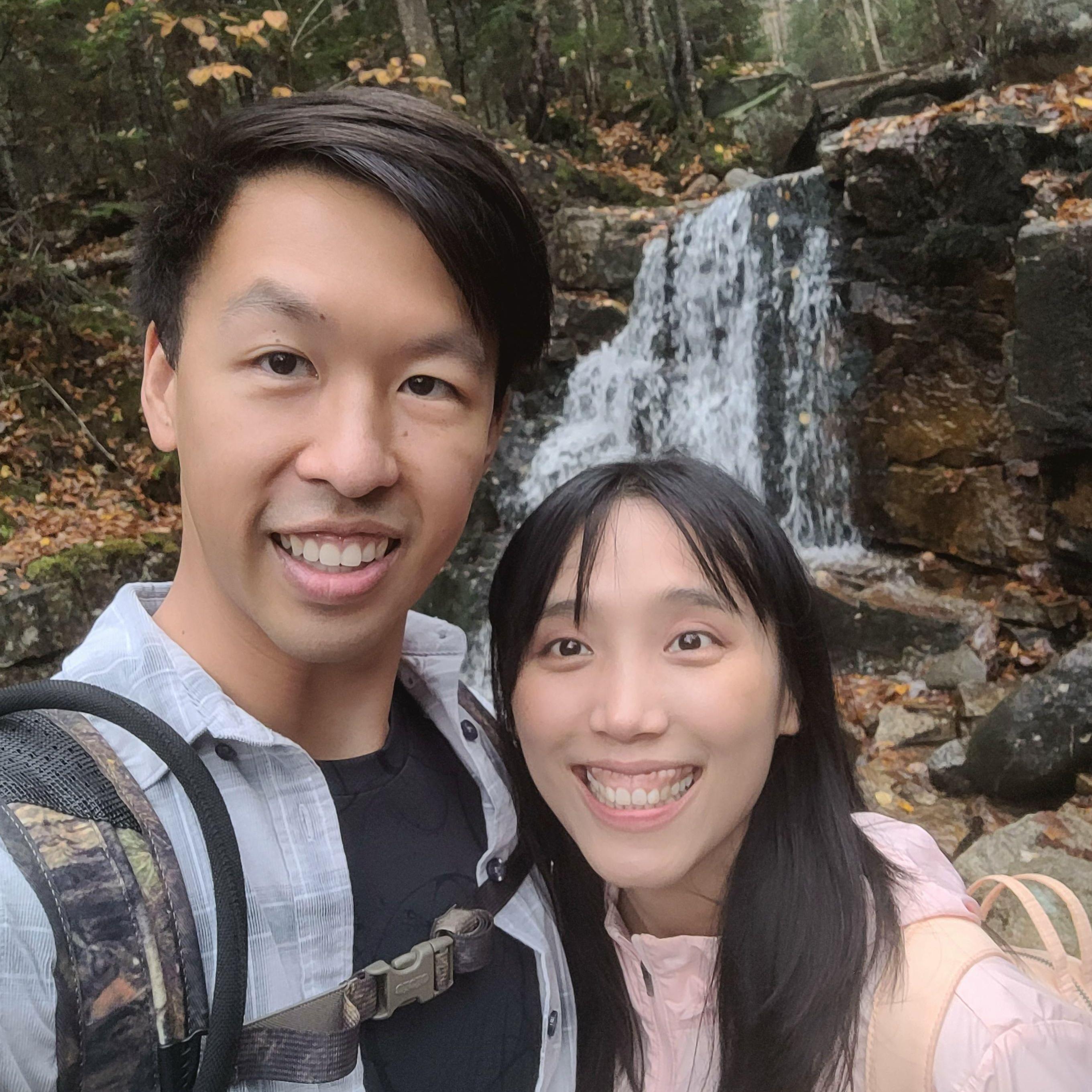 Hiking in NH for the first time on Mt. Willard!