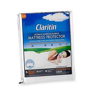 Claritin® Ultimate Allergen Barrier Embossed King Mattress Protector