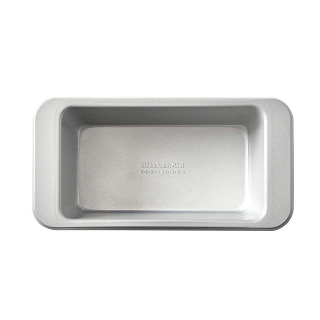 KitchenAid Nonstick Steel Loaf Pan, 9x5-Inch, Silver