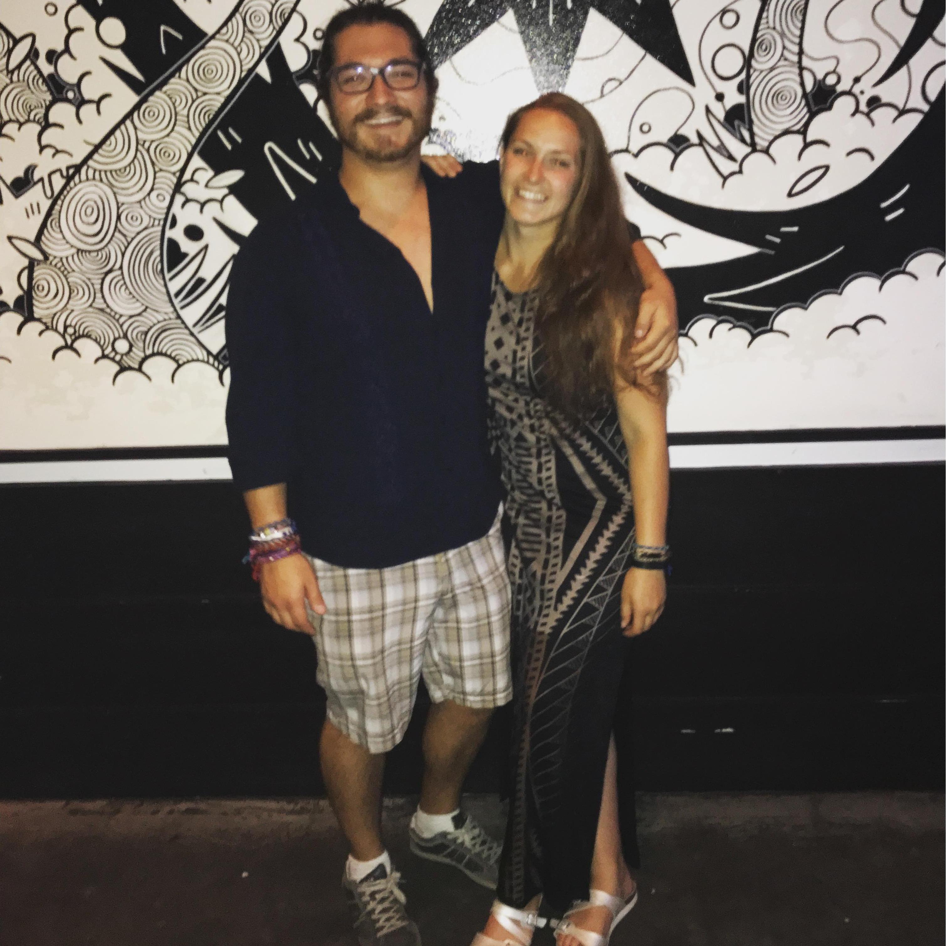 Robby's first night out after returning from a year abroad in Ecuador!
July 2017
Brooklyn, NY