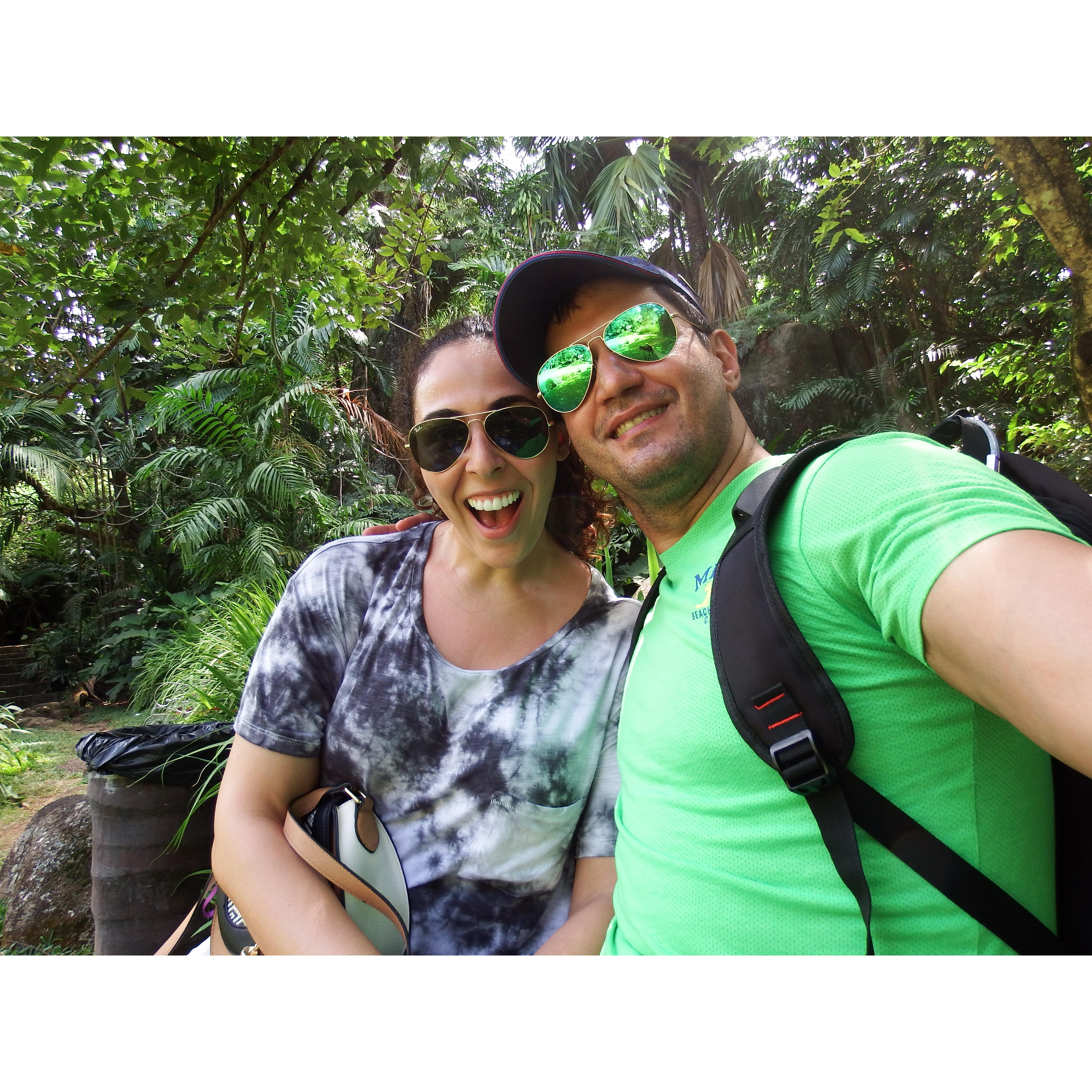 Botanical gardens Beau Vallon