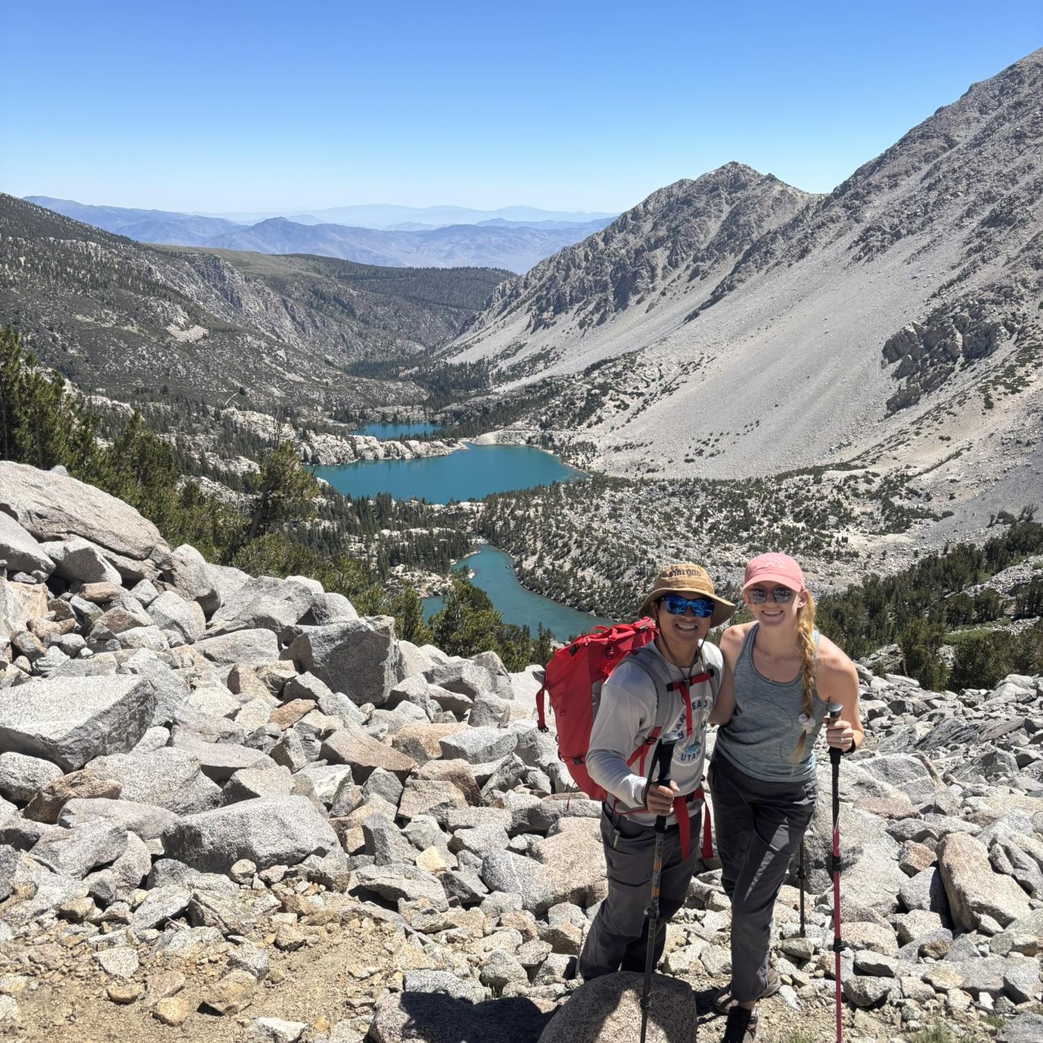 Backpacking trip to Palisades Glacier