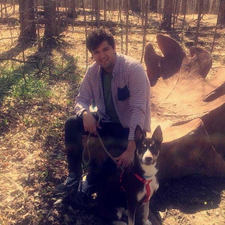 Stone Quarry Art Park April 23rd, 2017- Second date/ hike. This was