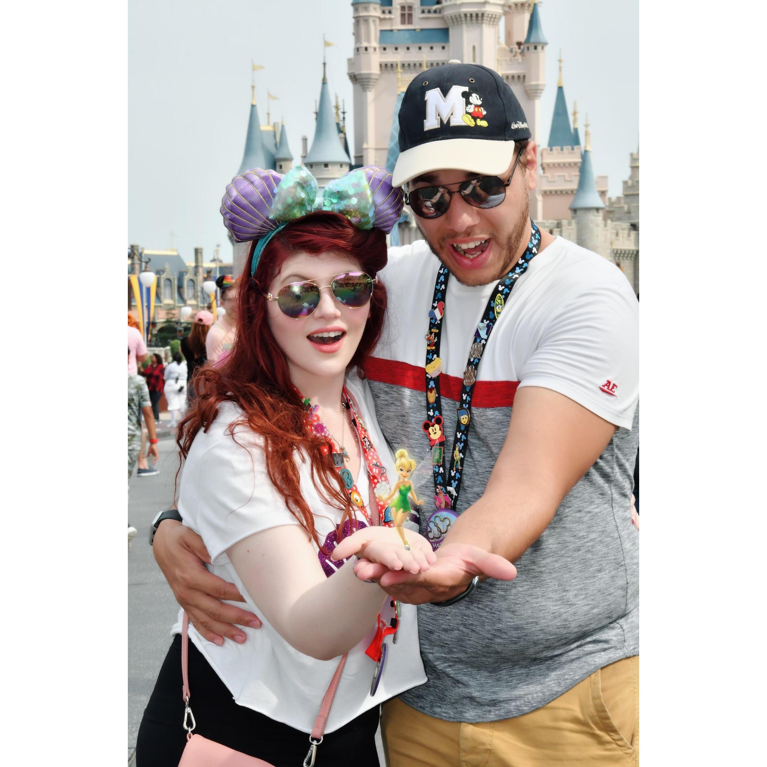 "All the world is made of faith, and trust, and pixie dust."
(Magic Kingdom)