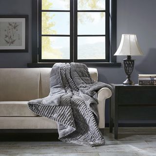 Parker Plush Down Alternative Filled Throw Blanket