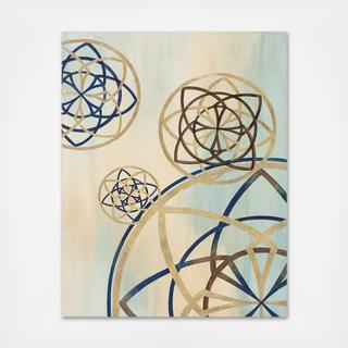 Geometric Wall Canvas Print
