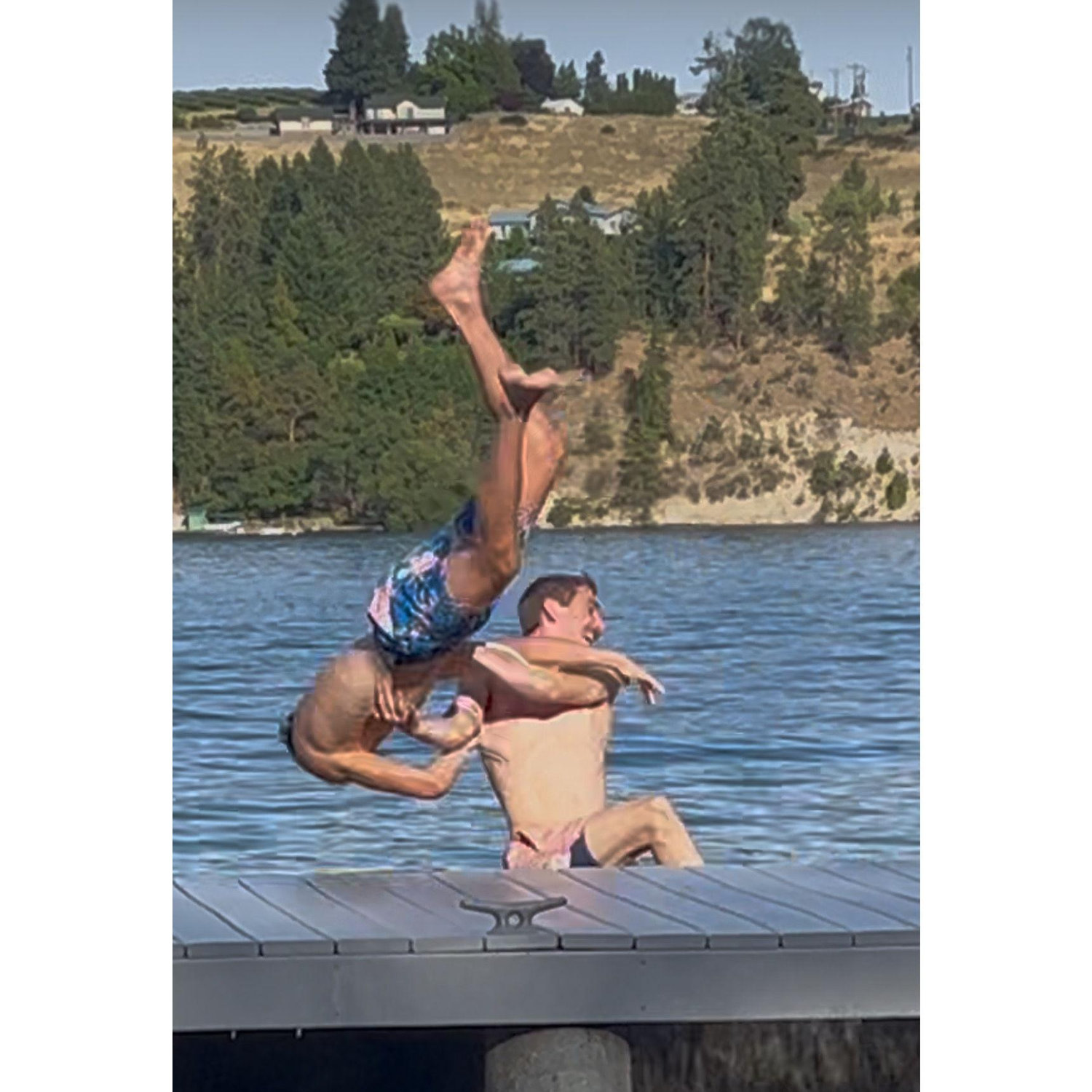 Justin and his cousin Preston!