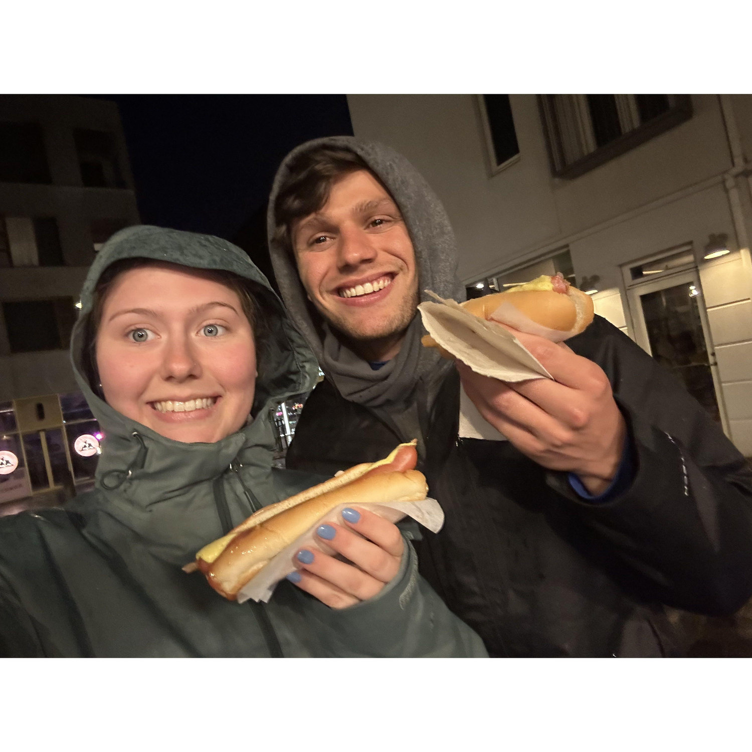 Spring 2023 in Iceland. Best. Hotdogs. Ever.