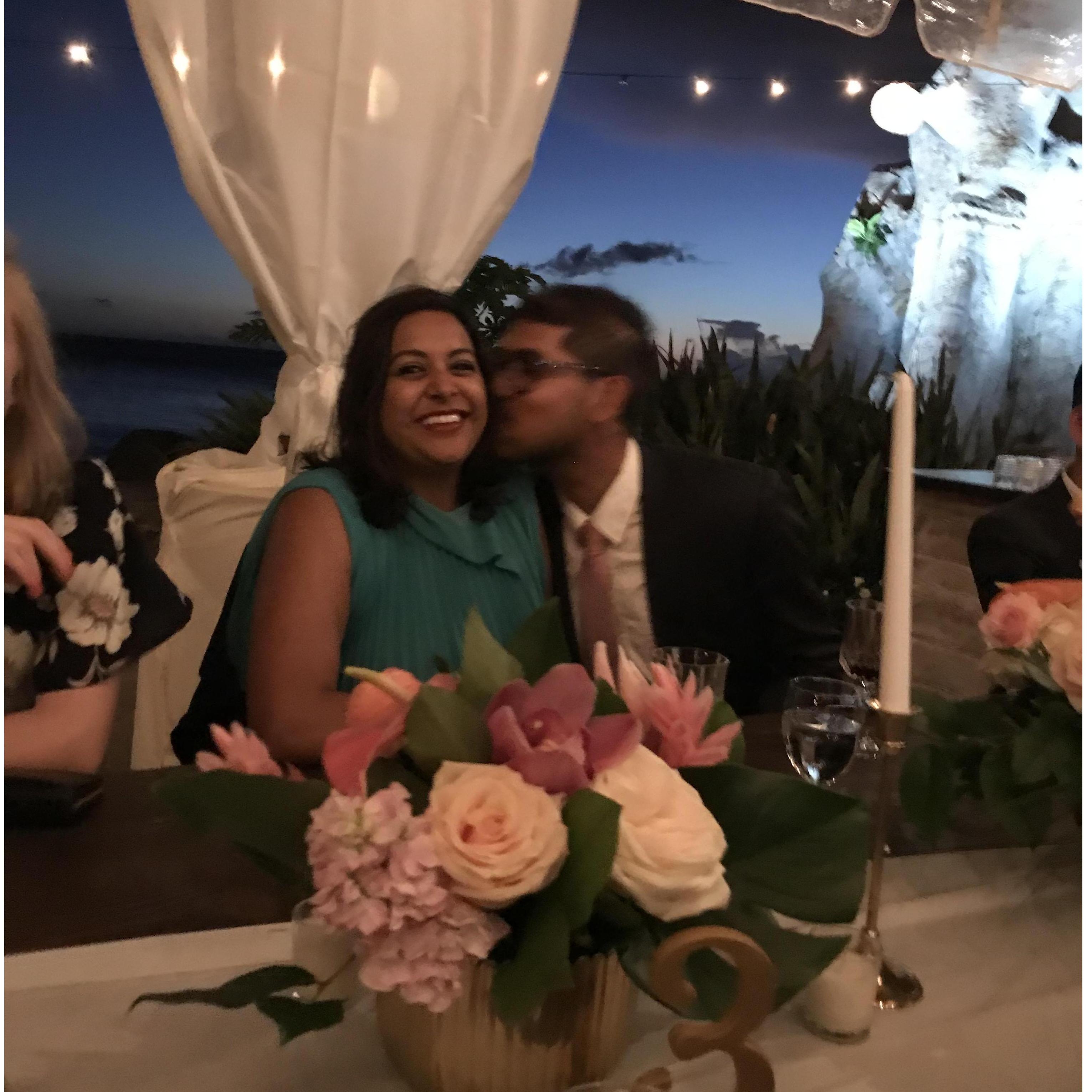 Celebrating friends