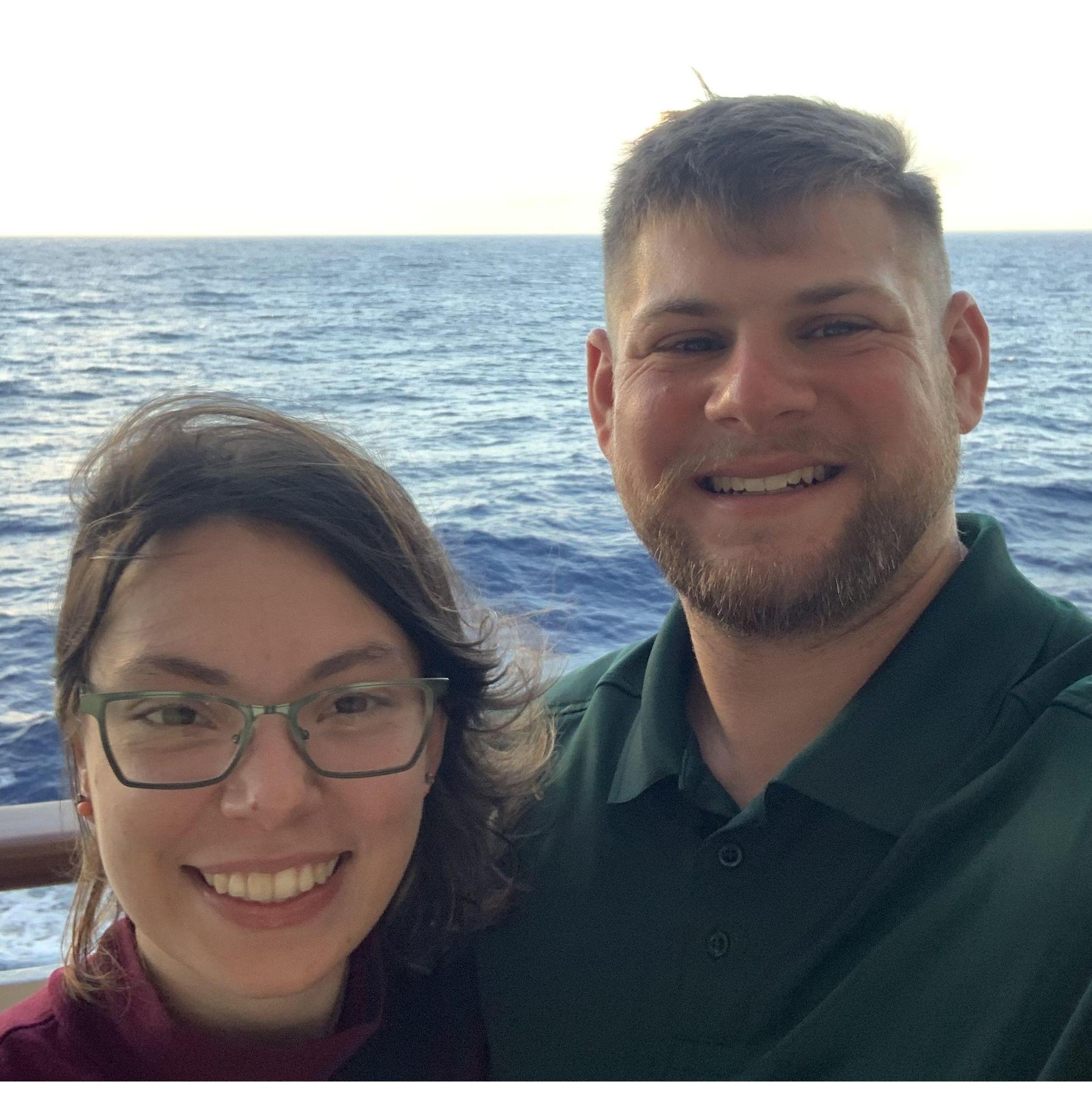 At sea on Norwegian Cruise Line