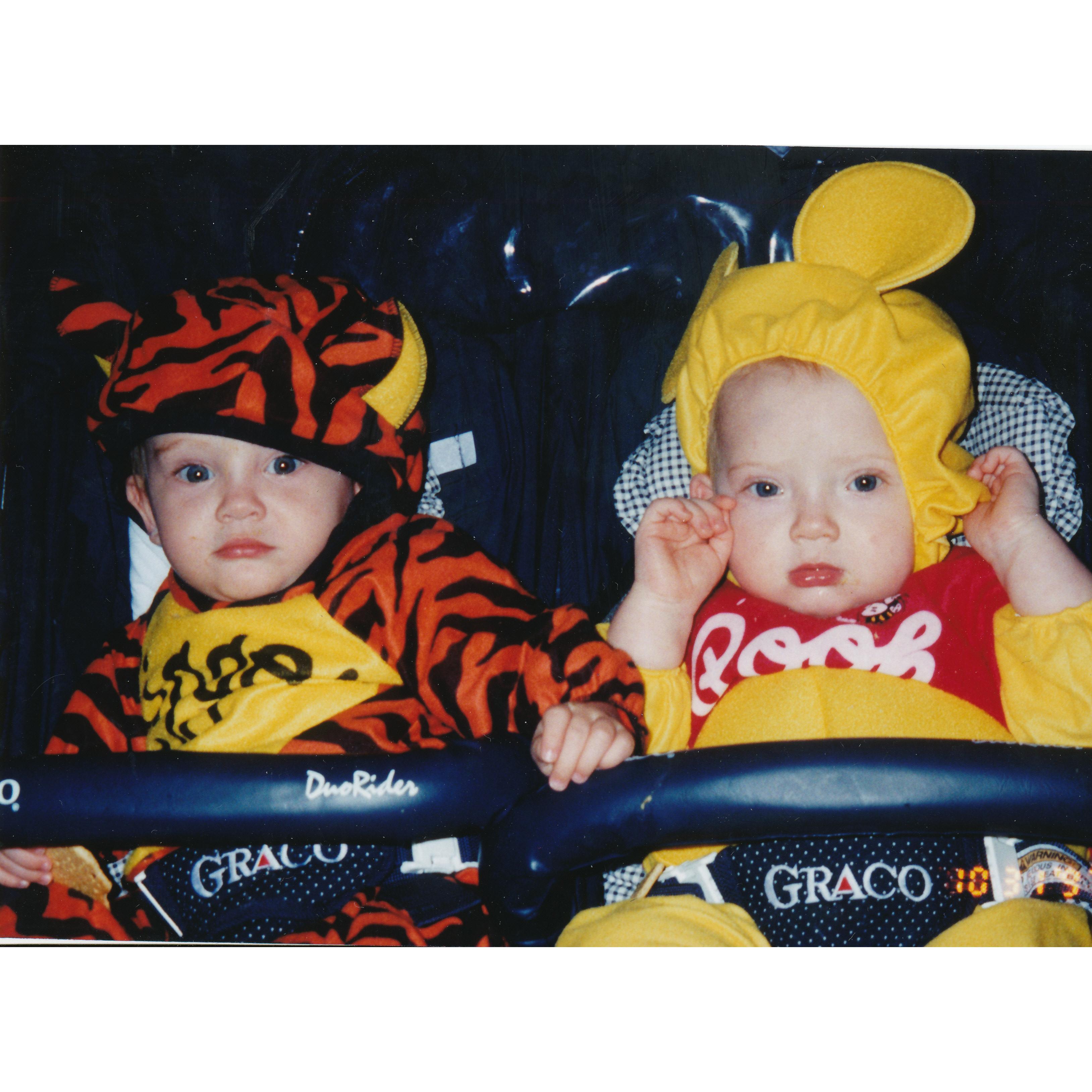 Baby Caitlin and Tina, 1998