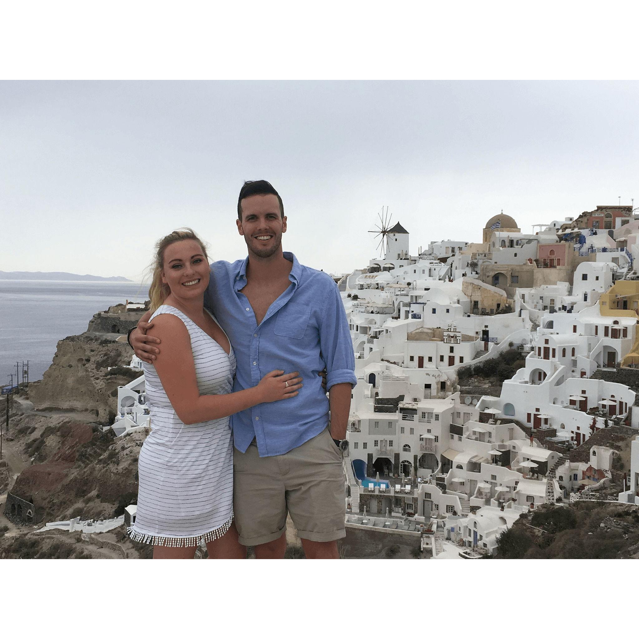 Our first international trip: Greece!