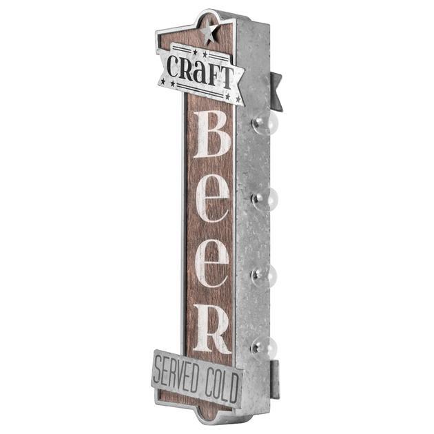 Craft Beer Vintage LED Marquee Sign Wall Decor