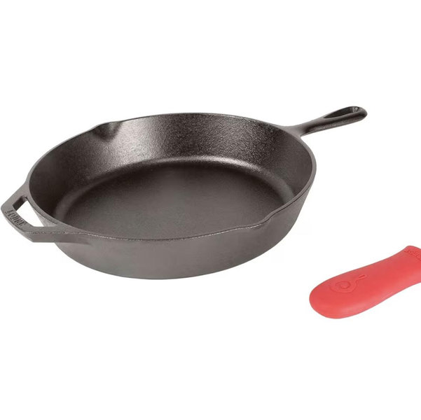 Lodge Seasoned Cast Iron Skillet