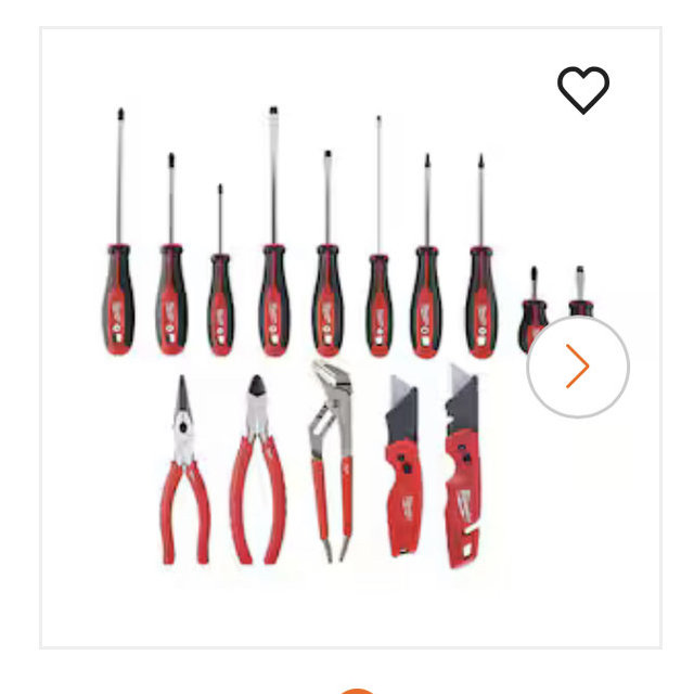 Combination Screwdriver Set with Pliers Kit and FASTBACK Folding Utility Knife Set (15-Piece)