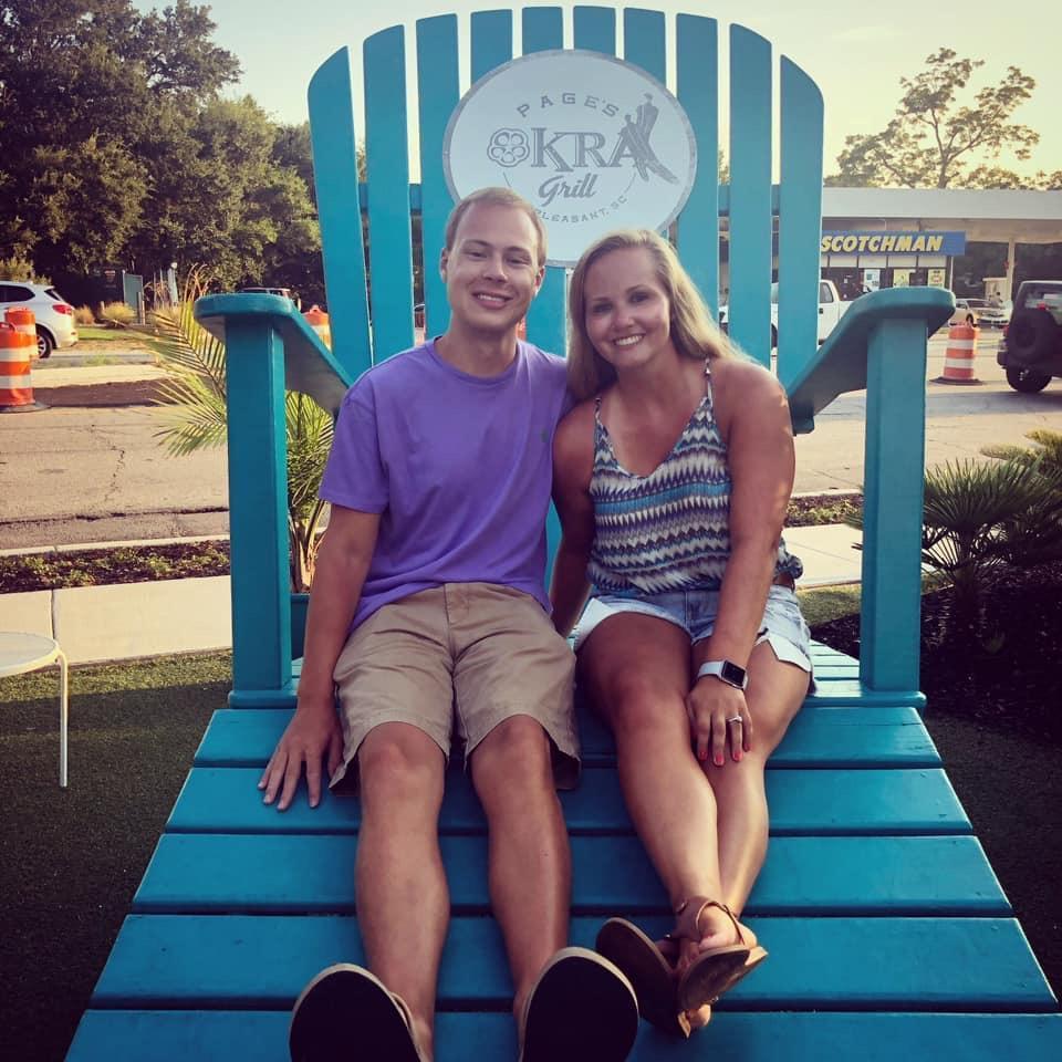 August 2019; Dinner in Charleston!