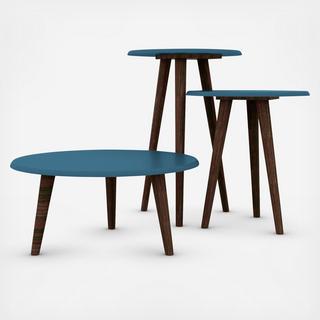 3-Piece Carmine End Tables