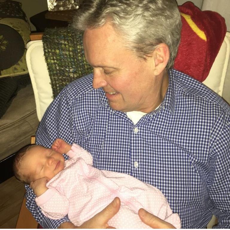 Grandpa Vaswig & Little Vivian