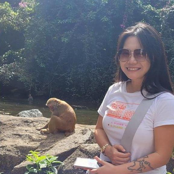 The monkey island in Sanya