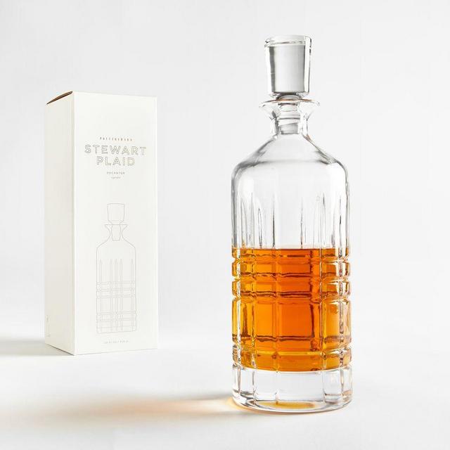 Stewart Plaid Decanter
