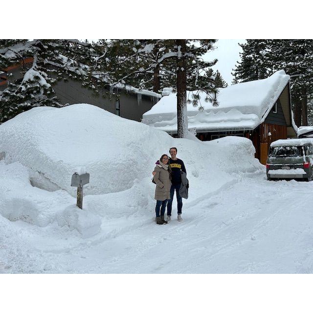 One of our many trips to snowboard in Tahoe!