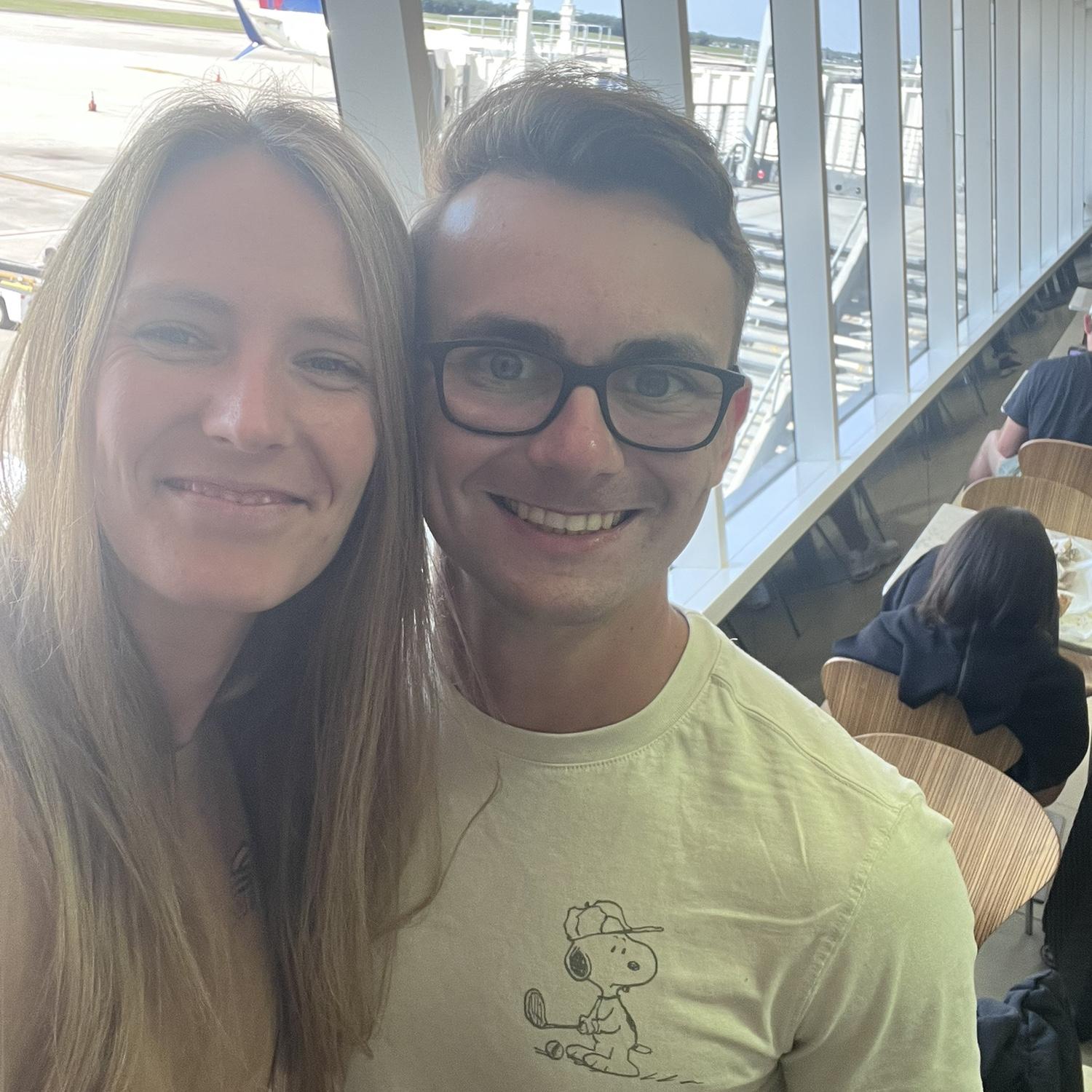 First airport adventure ✈️