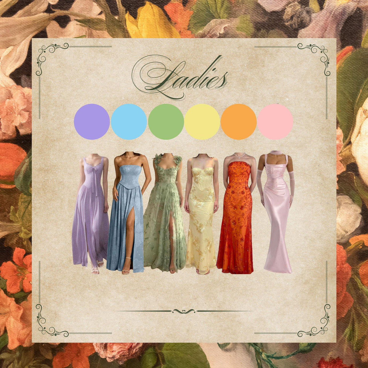 Ladie's Color Palette