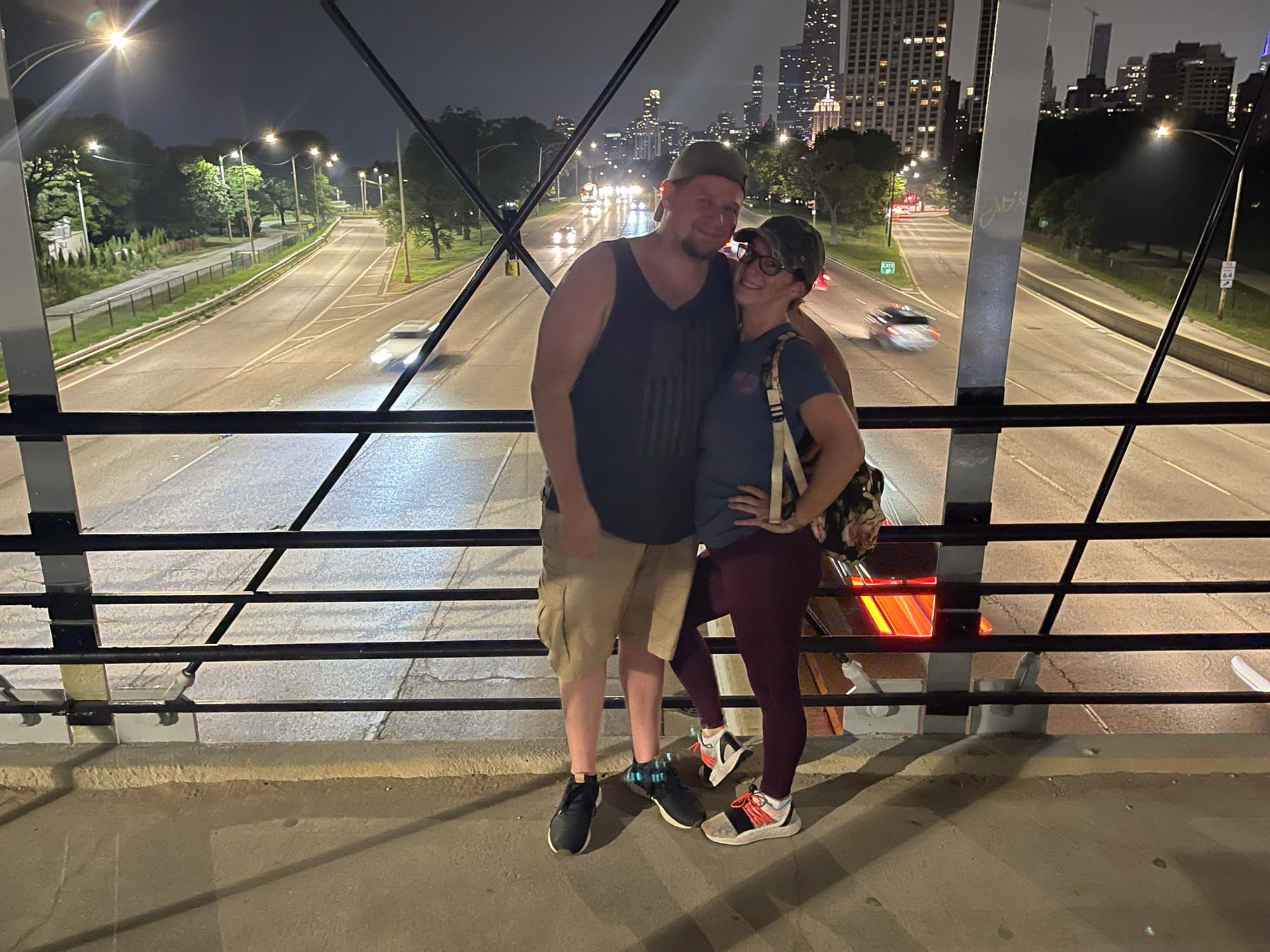 North Ave overpass