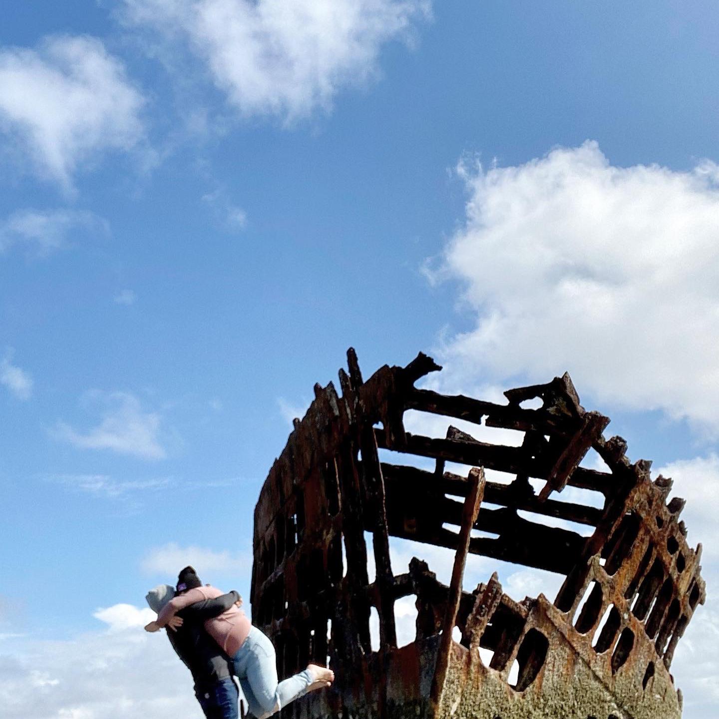 Peter Iredale Shipwreck in Warrenton OR