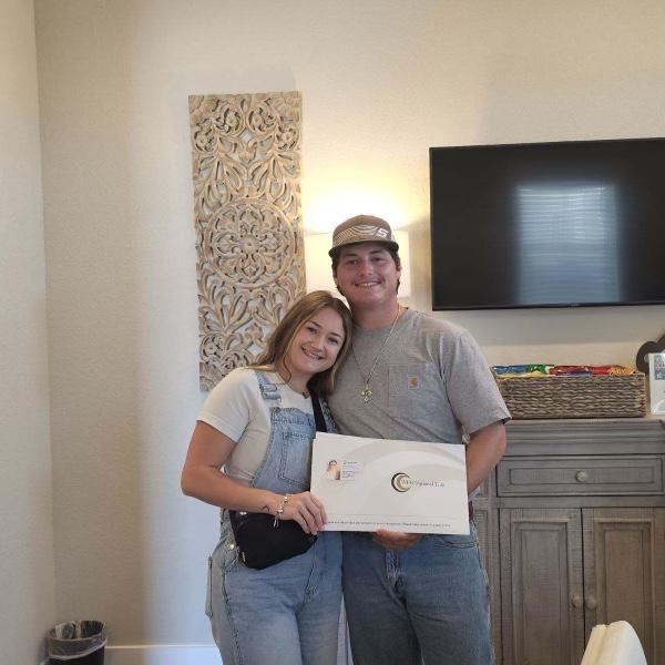 Closed on our first home