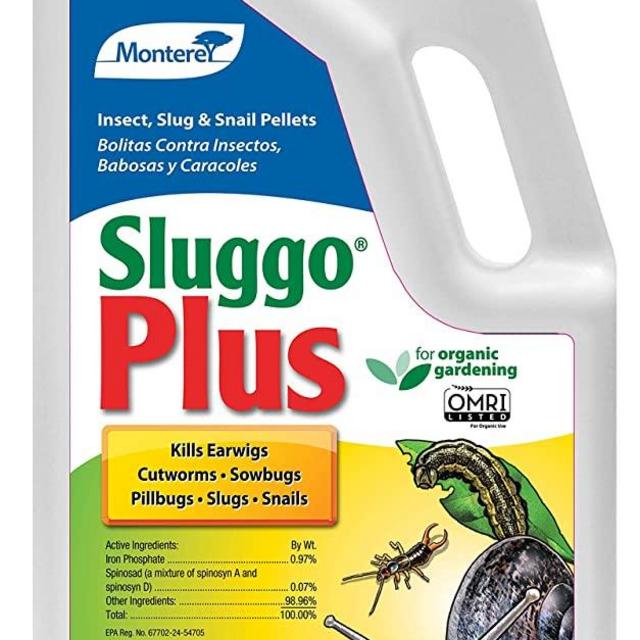 Monterey LG6580 Sluggo Plus Wildlife and Pet Safe Slug Killer, 5 lb