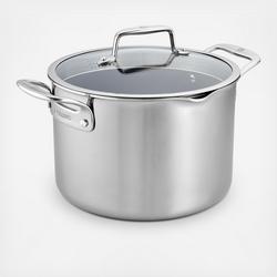 KitchenAid, 5-Ply Clad Stainless Steel Stockpot with Lid - Zola