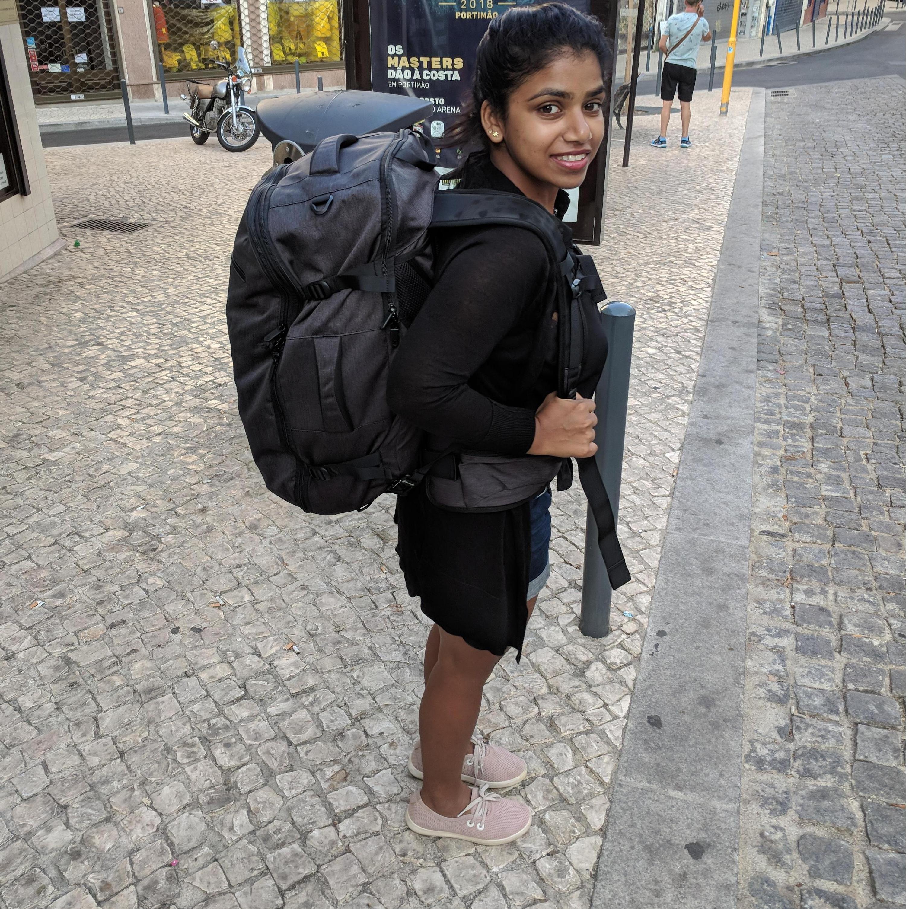 Traveling the world together for months
(Portugal, 2018)