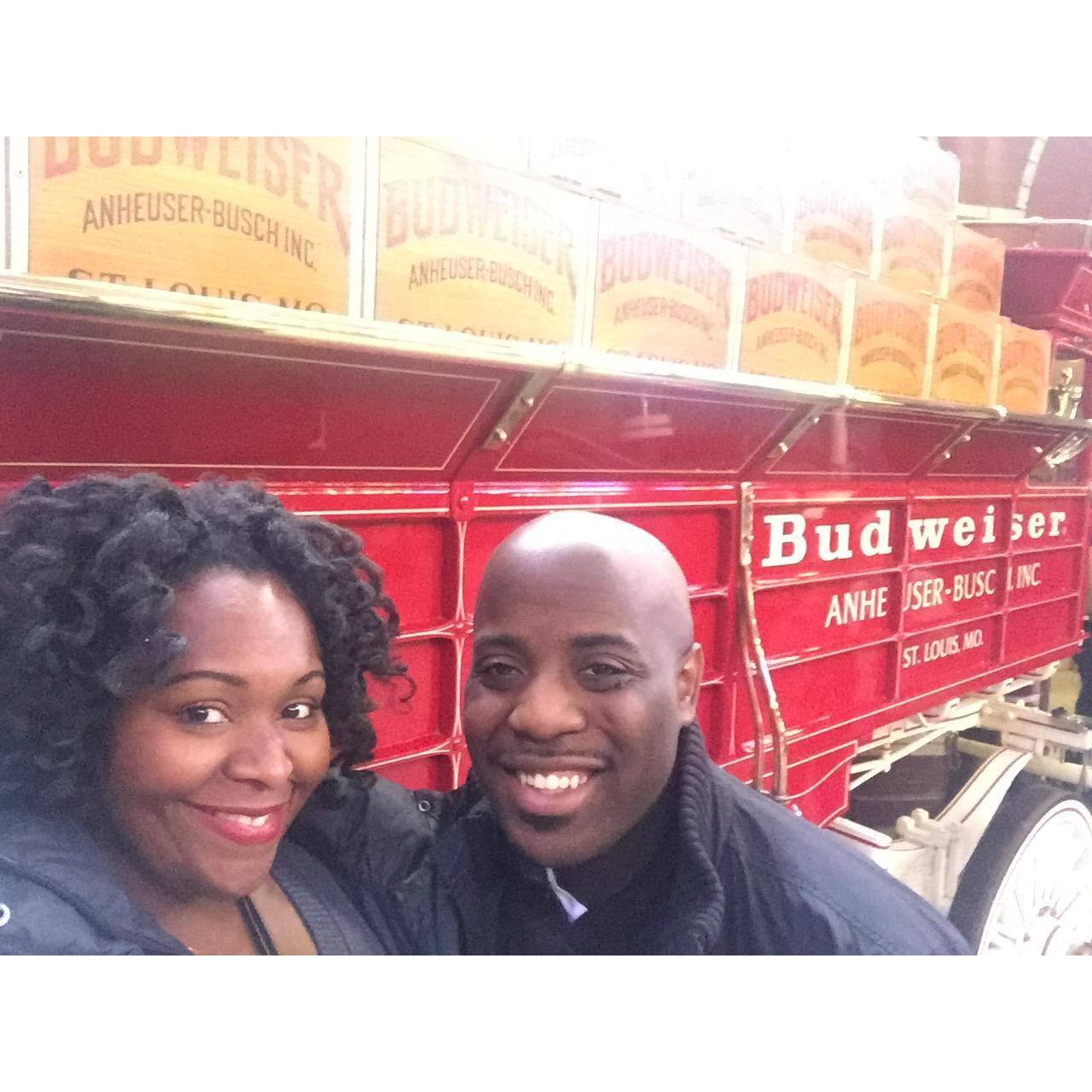 Touring Anheuser Busch in St Louis, MO -March 2017
