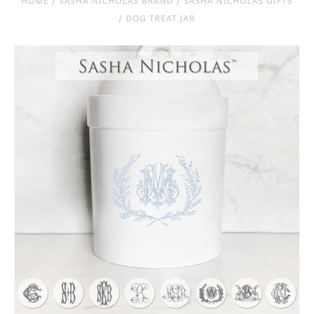 Dog Treat Jar