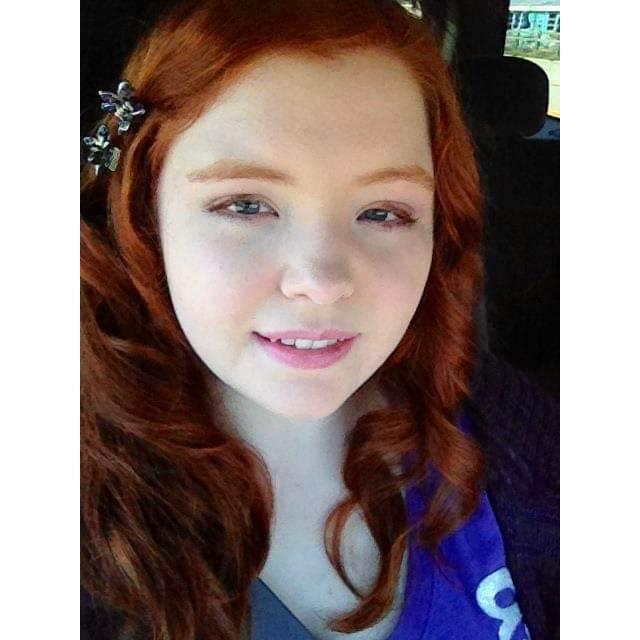 Kylee in junior year of high school, 2013
