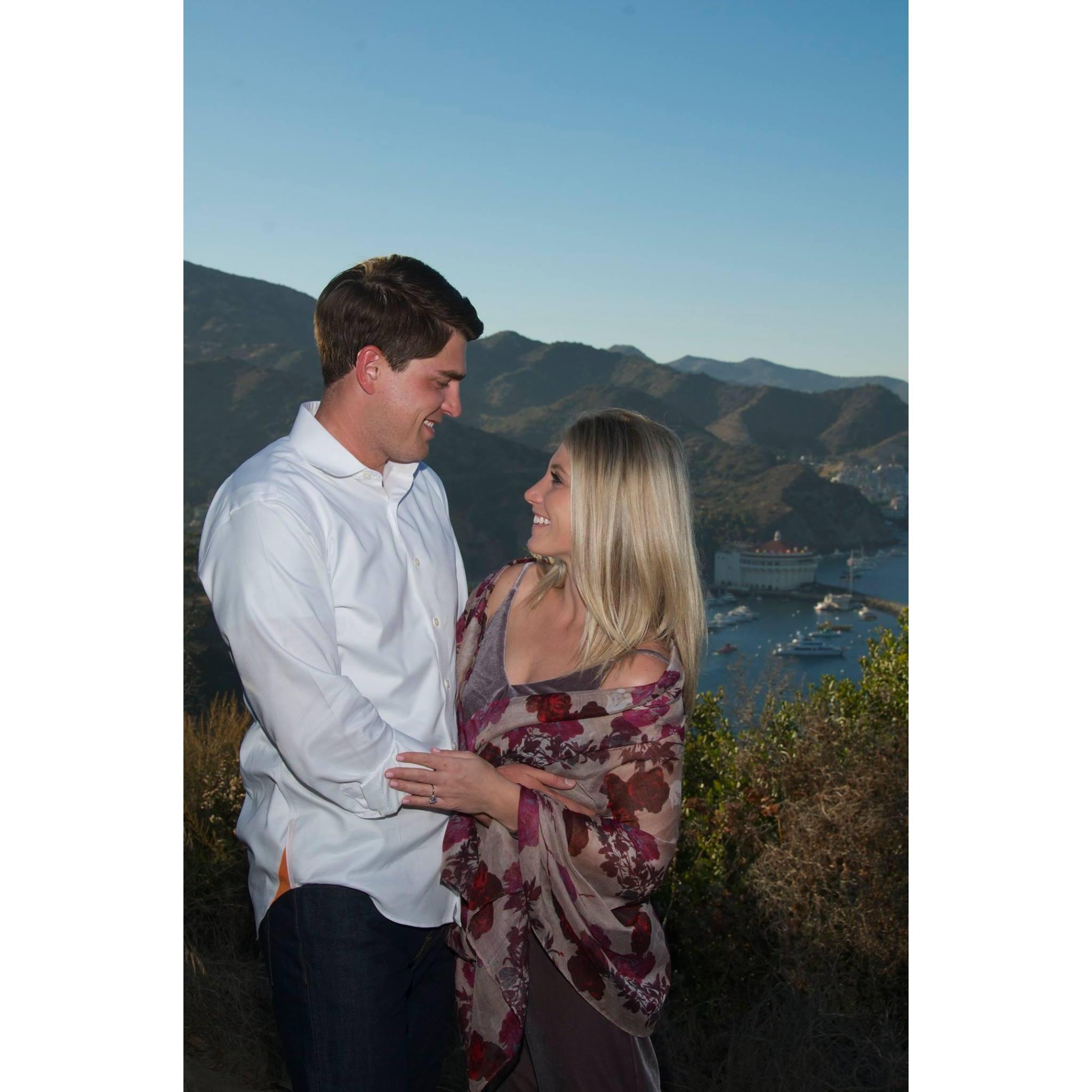 Engagement weekend on Catalina Island, CA