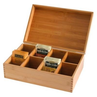 Lipper International Bamboo Tea Box