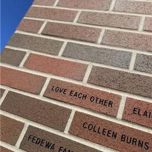 Customized Brick at Fulton St Market