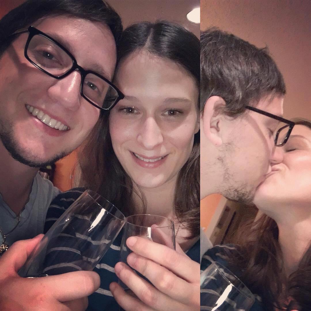 Ringing in our first New Years together! 2018