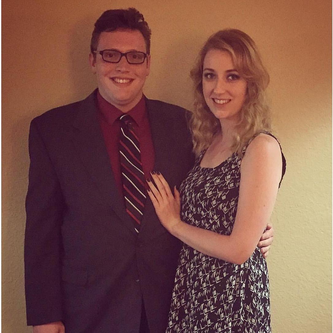 Our first anniversary! Such babies.