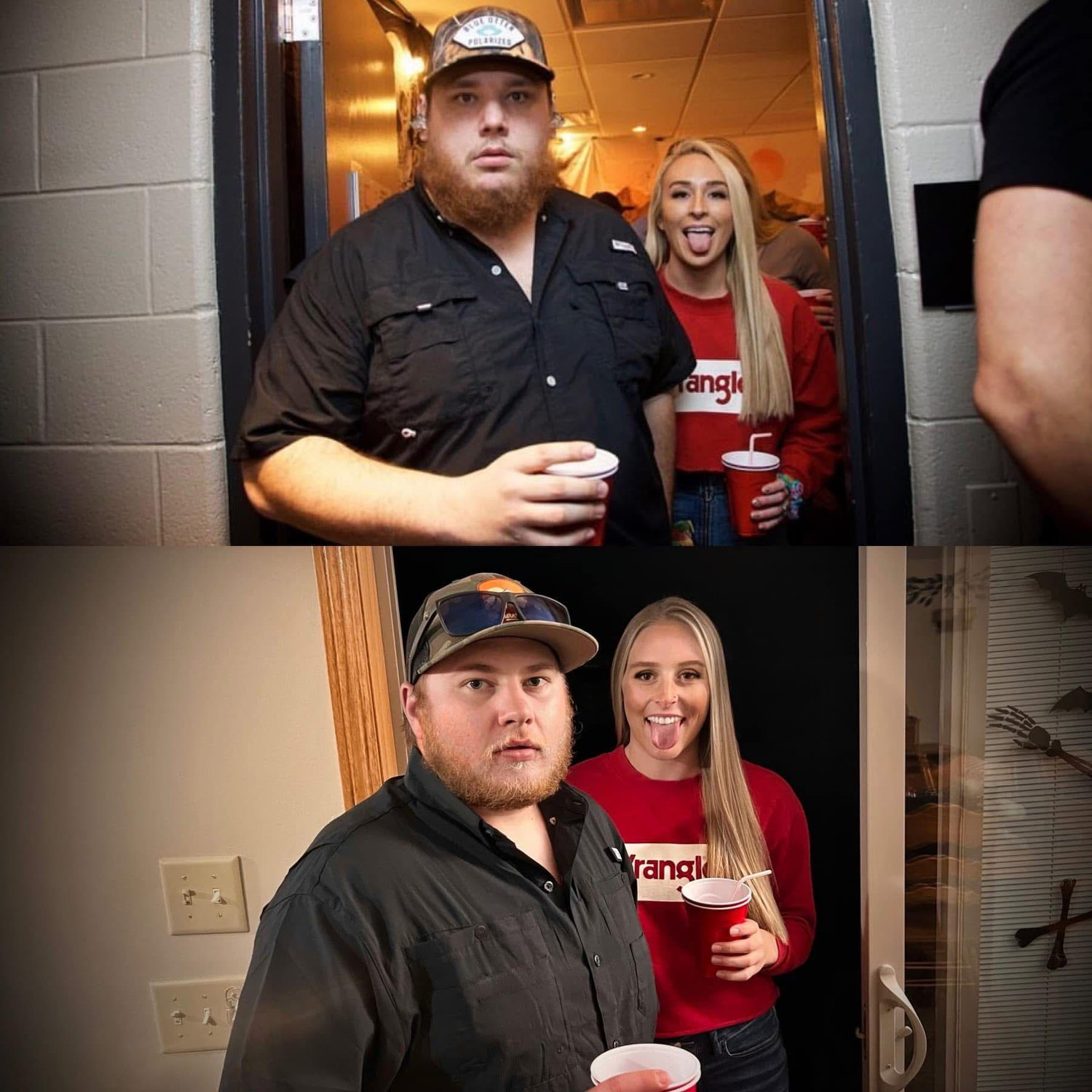 Dressing up as some of our favorites for Halloween - Luke and Nicole Combs