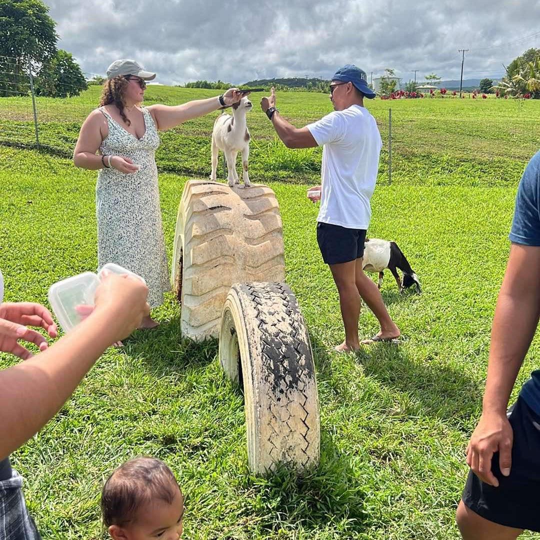 Feeding Baby Billy.