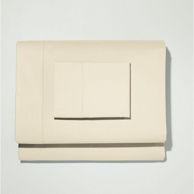 280-Thread-Count Pima Cotton Percale Queen Sheet Set