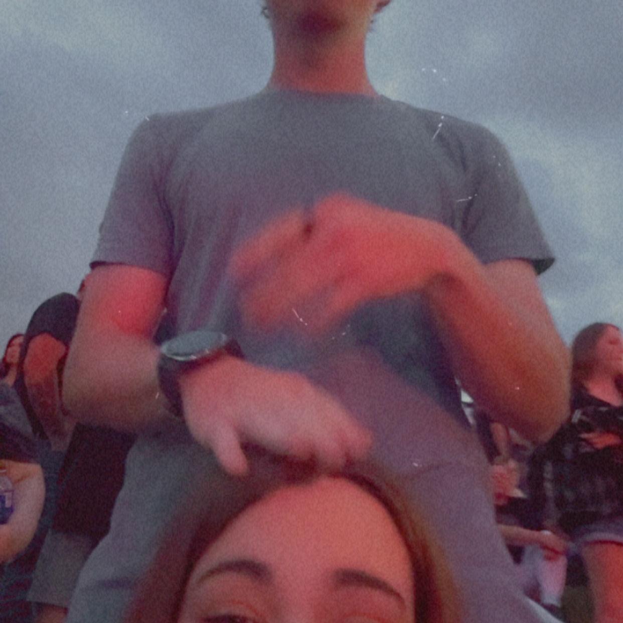 Playing drums on my face.