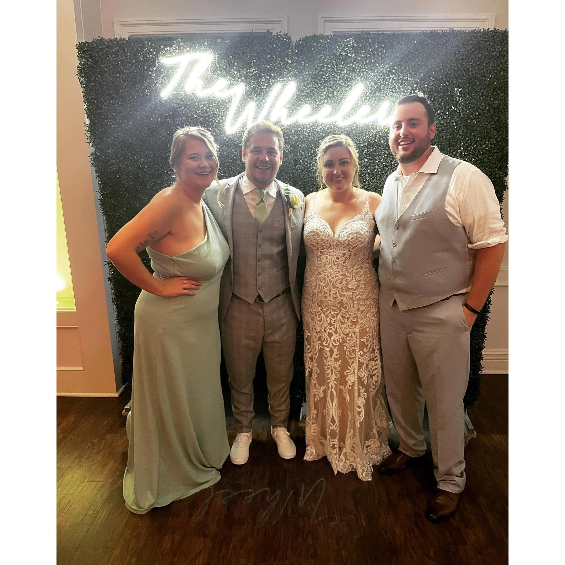 We loved being apart of some of our best friends wedding together!