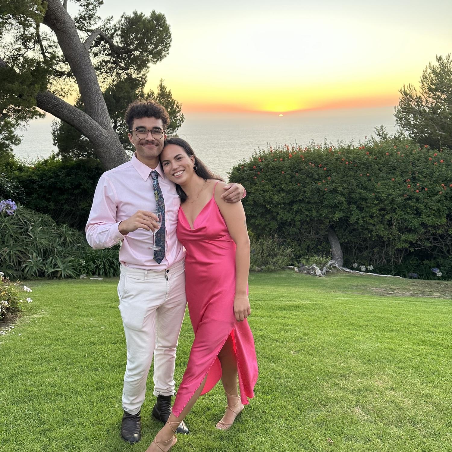 Southern California for Linda and Jordan's wedding