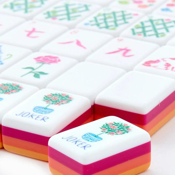Mahjong Tile Set - Sunset