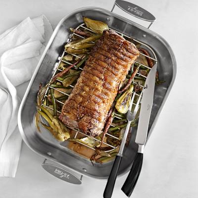All-Clad Stainless-Steel Flared Roasting Pans